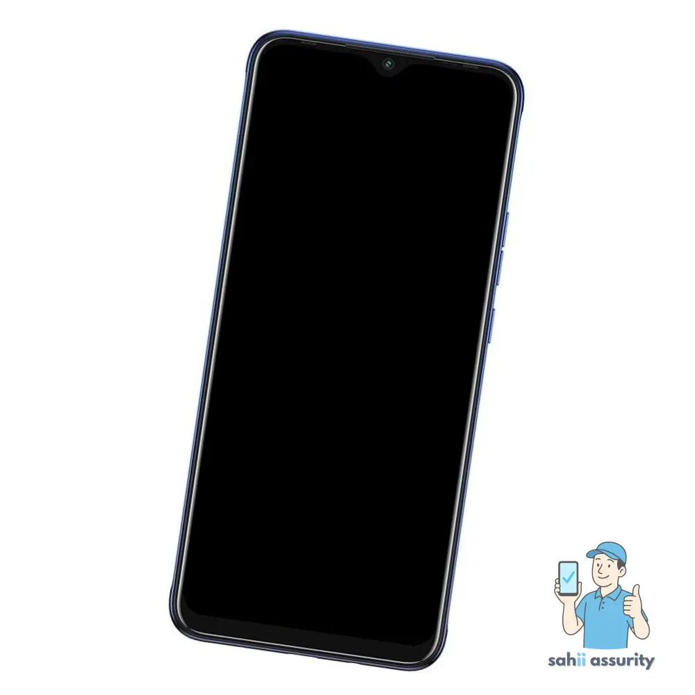 Camera Lens Glass with Frame for Tecno Spark 6 Air Blue